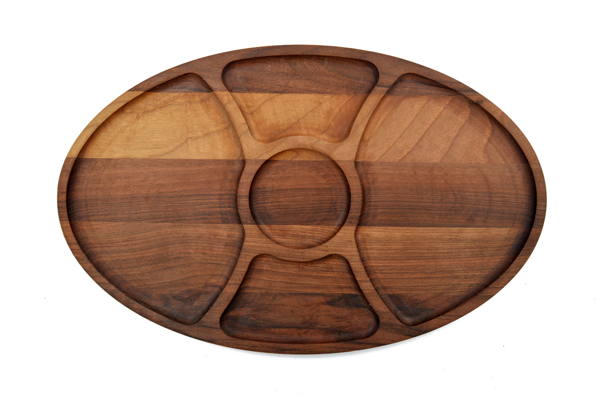 Oval serving plate no.4 | Brezawood